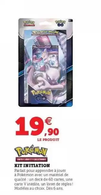 Hyper U Kit Initiation Pokémon offre