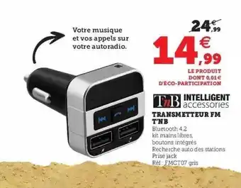 Transmetteur Fm T'nb