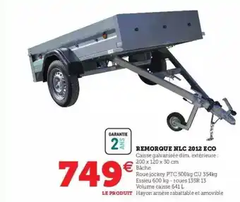 Hyper U Remorque Nlc 2021 éco offre