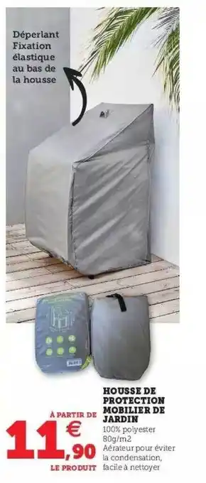 Hyper U Housse De Protection Mobilier De Jardin offre