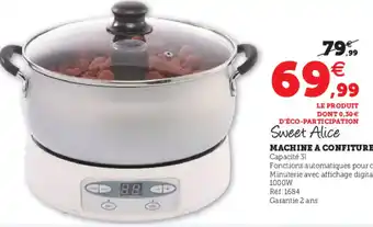 Hyper U Machine A Confiture offre