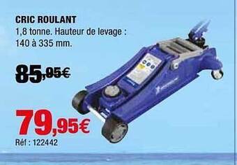 Autobacs Cric Roulant offre