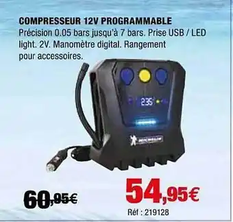 Autobacs Compresseur 12v Programmable offre