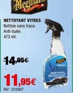 Autobacs Nettoyant Vitres offre
