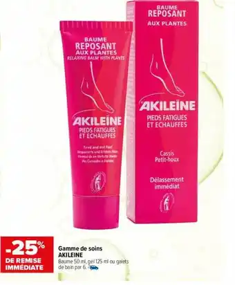 Gamme De Soins Akileine