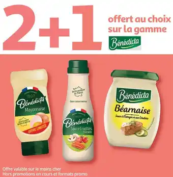 Auchan Benedicta bon plan sur la gamme de la marque benedicta offre