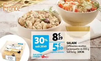 Auchan Salade offre
