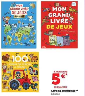 Hyper U Livres Jeunesse offre
