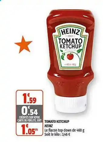 Coccinelle Express Tomato Ketchup Heinz offre