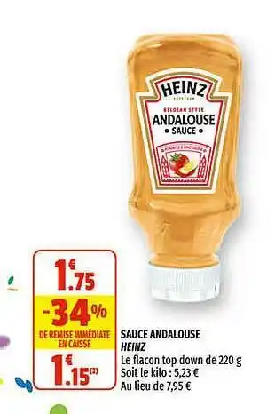 Sauce Andalouse Heinz