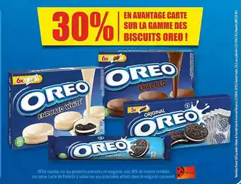 Coccinelle Supermarché La Gamme Des Biscuits Oreo offre