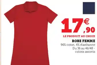 Hyper U Robe Femme offre