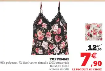 Hyper U Top Femme offre