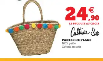 Hyper U Panier De Plage offre