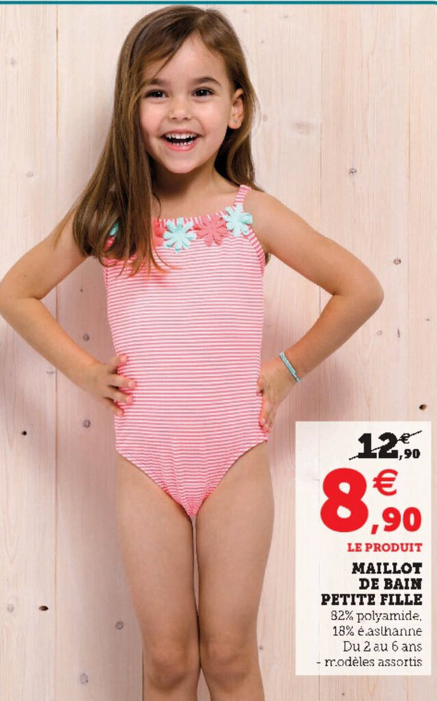 Maillot de discount bain hyper u