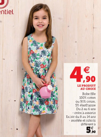 Hyper U Robe Fille offre