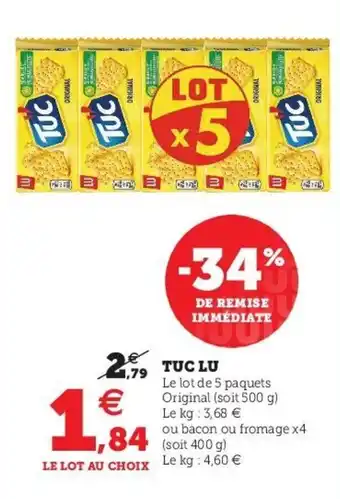 U Express TUC LU offre