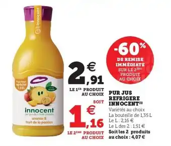 INNOCENT pur jus refrigere innocent