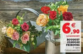 U Express Bouquet compose fribourg offre