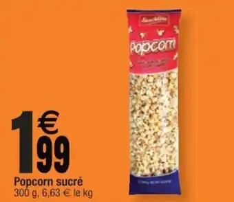 Popcorn sucré