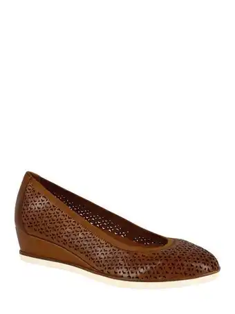 Edisac Ballerines cuir talon compensé offre