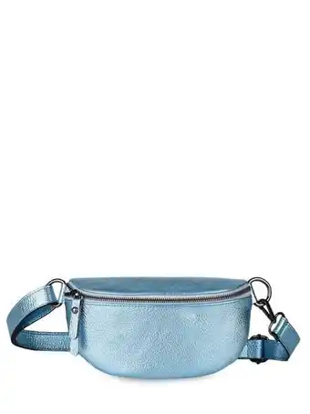 Sac banane caviar cuir