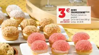 Super U Mini Tropezienne offre