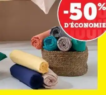 Drap Housse Uni 90x190cm