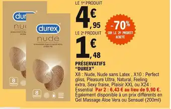 E.Leclerc Durex Préservatifs offre