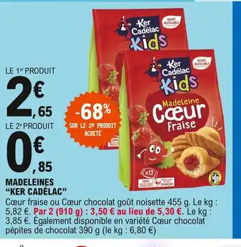 E.Leclerc Ker Cadélac Madeleines offre