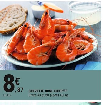 E.Leclerc Crevette Rose Cuite offre