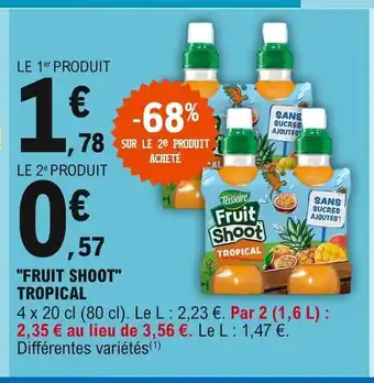 Fruit Shoot Tropical