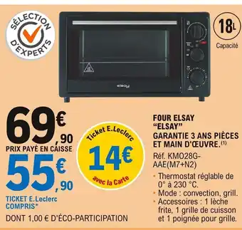 E.Leclerc Four Elsay Elsay offre