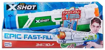 Hyper U Pistolet à eau xshot fast epic offre