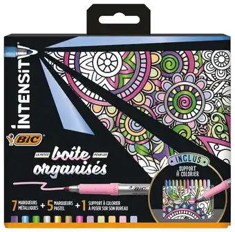 Hyper U Bic 12 marqueurs de coloriage offre