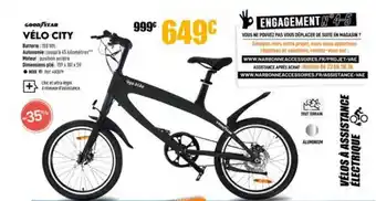Narbonne accessoires Vélo City Goodyear offre