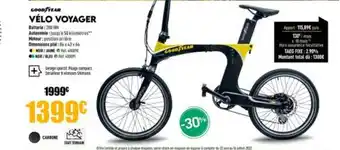 Narbonne accessoires Vélo Voyager Goodyear offre
