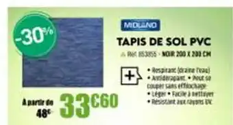 Narbonne accessoires Tapis De Sol Pvc Midland offre