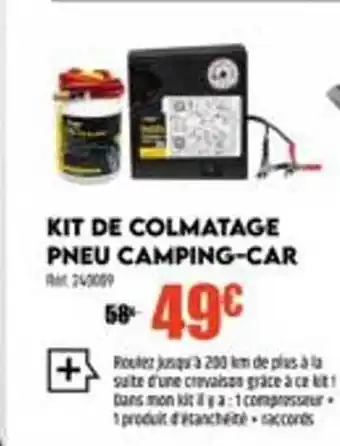 Narbonne accessoires Kit De Colmatage Pneu Camping-car offre
