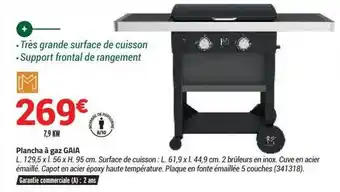 Bricorama Plancha à Gaz Gaia offre