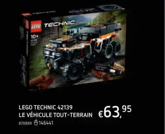 Legot Technic 42139 Le Véhicule Tout-terrain