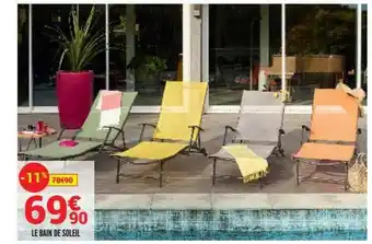 Bricorama Le Bain De Soleil offre