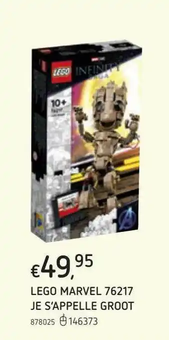 Lego Marvel 76217 Je S'appelle Groot