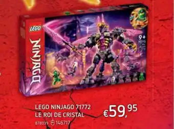 Dreamland Lego Ninjago Le Roi De Cristal offre