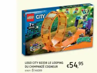 Lego City Le Looping Du Chimpazé Cogneur