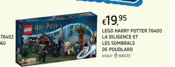 Dreamland Lego Harry Potter La Diligence Et Les Sombrals De Poudlard offre