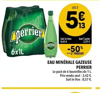 Perrier Eau Minérale Gazeuse