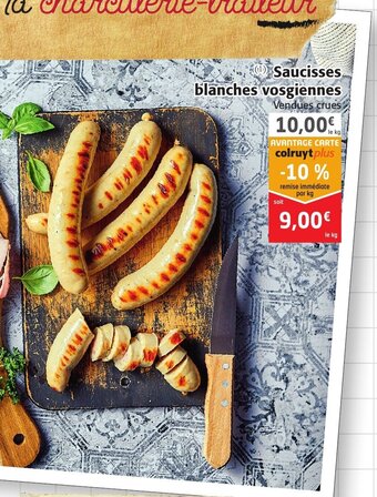 Colruyt Saucisses Blanches Vosgiennes offre