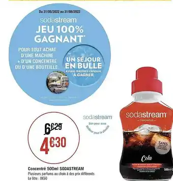 Concentré 500ml Sodastream