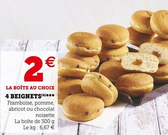 U Express 4 beignets offre